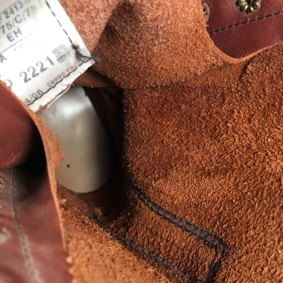 Red Wing Shoes 2221 LoggerMax Safety Toe Linesman Leather Work Mens Boots Size 9 - Picture 11 of 11